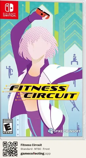 Fitness Circuit Nintendo Switch, NTSC box front