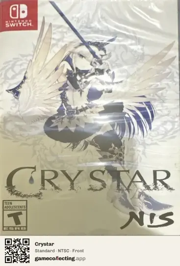 Crystar Nintendo Switch, NTSC box front