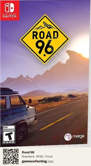 Road 96 Nintendo Switch, NTSC box front