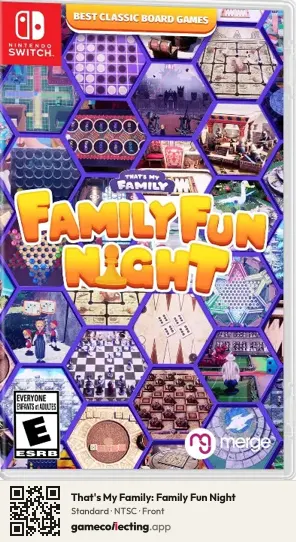 That's My Family: Family Fun Night Nintendo Switch, NTSC box front