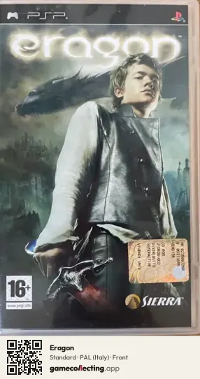 Eragon PlayStation Portable, Italy box front