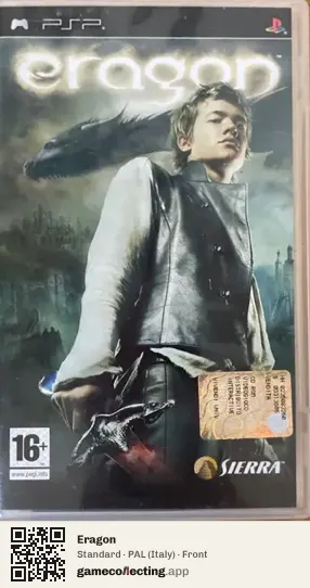 Eragon PlayStation Portable, Italy box front
