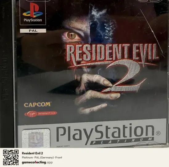 Resident Evil 2 PlayStation, Germany box front