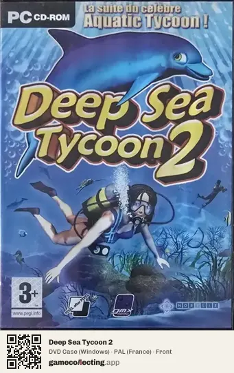 Deep Sea Tycoon 2 Computer, France box front