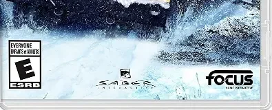 SnowRunner, the ESRB box on its front