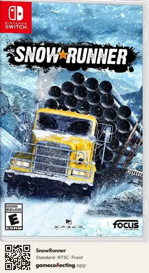 SnowRunner Nintendo Switch, NTSC box front