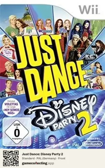 Just Dance: Disney Party 2 Nintendo Wii, Germany box front
