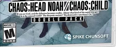 Chaos;Head Noah / Chaos;Child Double Pack, the ESRB box on its front