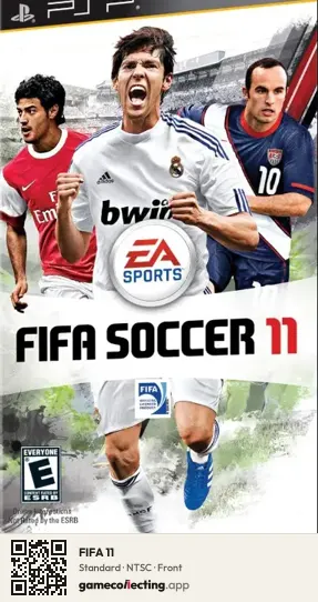 FIFA 11 PlayStation Portable, NTSC box front