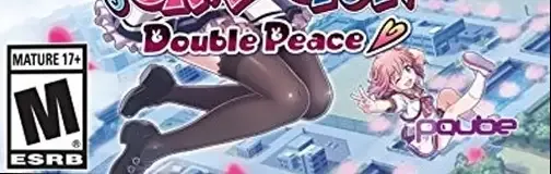 Gal*Gun: Double Peace, the ESRB box on its front