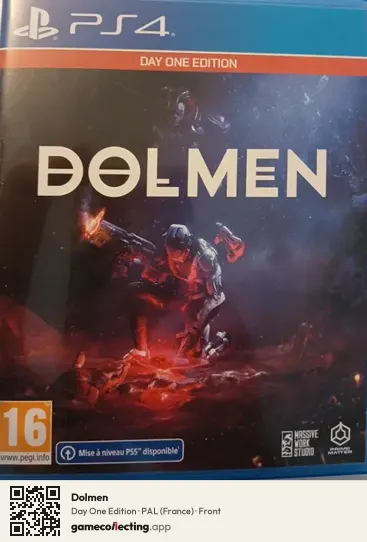 Dolmen PlayStation 4, France box front