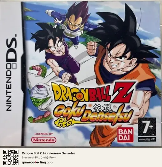 Dragon Ball Z: Harukanaru Densetsu Nintendo DS, Italy box front