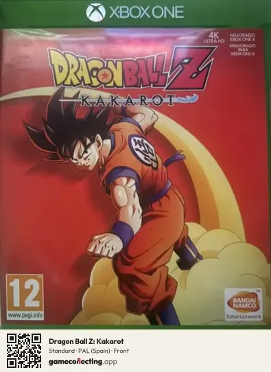 Dragon Ball Z: Kakarot Xbox One, Spain box front