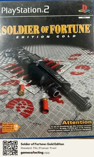 Soldier of Fortune: Gold Edition PlayStation 2, France box front