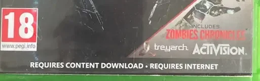 Call of Duty: Black Ops III, the PEGI square on its front
