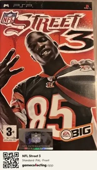 NFL Street 3 PlayStation Portable, PAL box front
