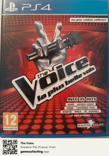 The Voice PlayStation 4, France box front