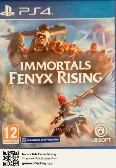 Immortals Fenyx Rising PlayStation 4, Spain box front