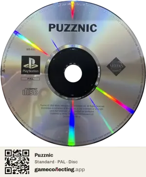 Puzznic PlayStation, PAL disc
