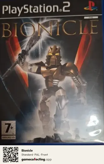 Bionicle PlayStation 2, PAL box front