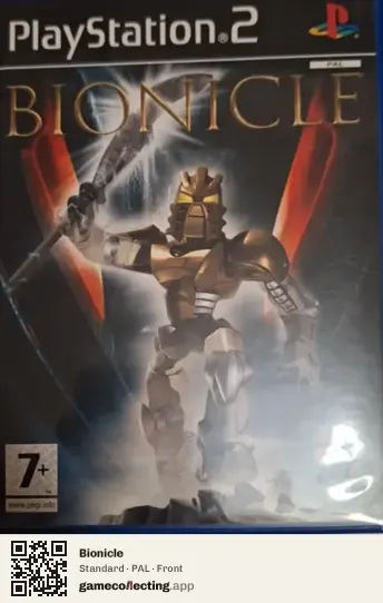 Bionicle PlayStation 2, PAL box front