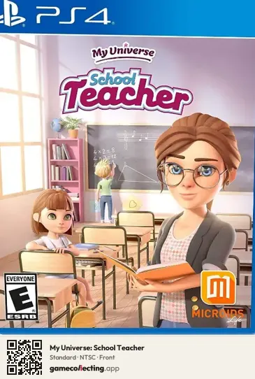 My Universe: School Teacher PlayStation 4, NTSC box front