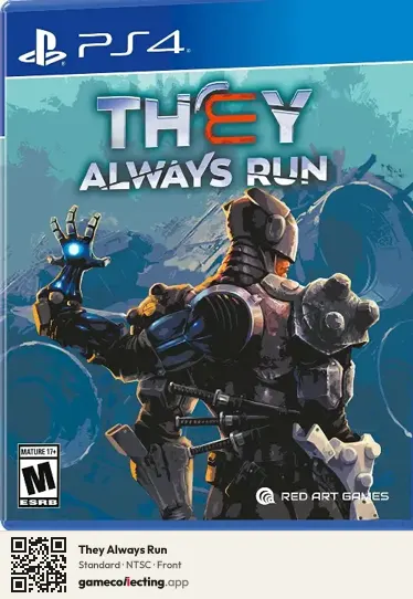 They Always Run PlayStation 4, NTSC box front