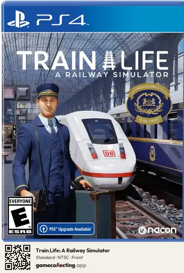 Train Life: A Railway Simulator PlayStation 4, NTSC box front