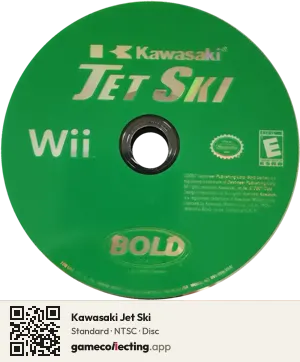 Kawasaki Jet Ski Nintendo Wii, NTSC disc