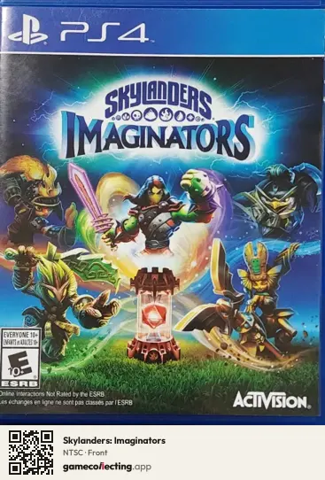 Skylanders: Imaginators PlayStation 4, NTSC box front