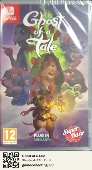 Ghost of a Tale Nintendo Switch, PAL box front