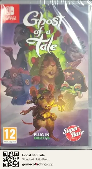 Ghost of a Tale Nintendo Switch, PAL box front