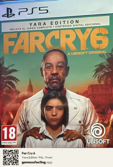 Far Cry 6 PlayStation 5, PAL box front