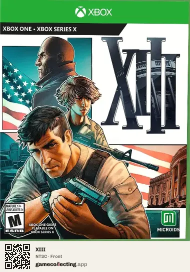 XIII Xbox One, NTSC box front