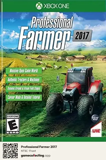 Professional Farmer 2017 Xbox One, NTSC box front