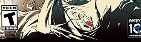 Guilty Gear Xrd: Revelator, the ESRB box on its front
