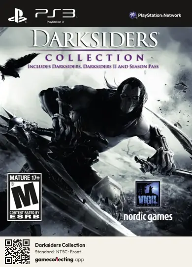 Darksiders Collection PlayStation 3, NTSC box front
