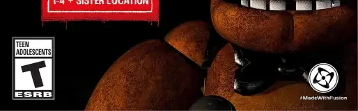Five Nights at Freddy's: Core Collection, the ESRB box on its front