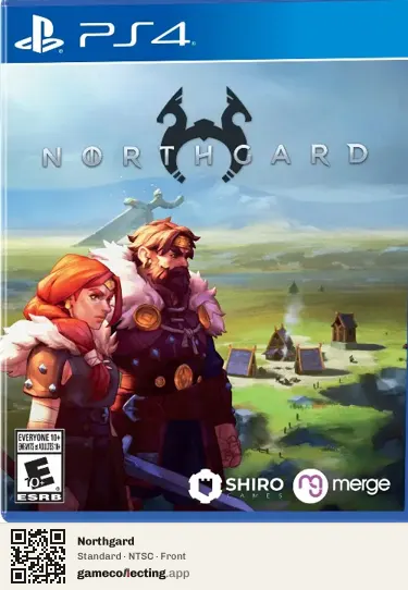 Northgard PlayStation 4, NTSC box front