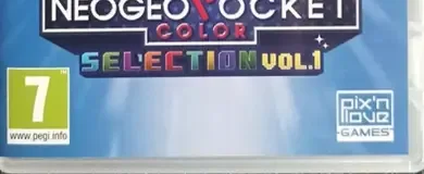 NeoGeo Pocket Color Selection Vol. 1, the PEGI square on its front