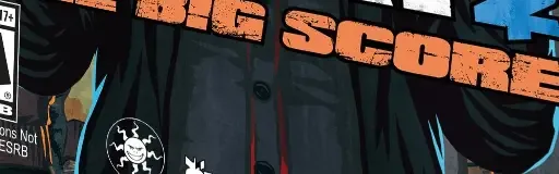 Payday 2, the ESRB box on its front