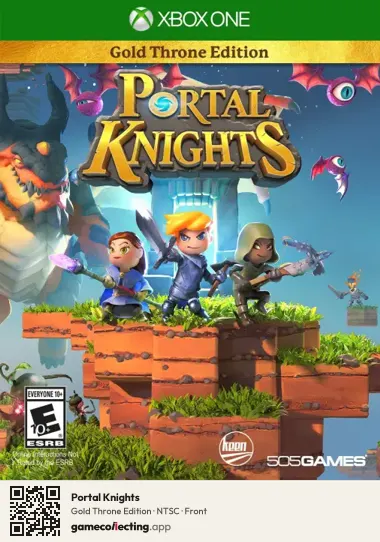 Portal Knights Xbox One, NTSC box front