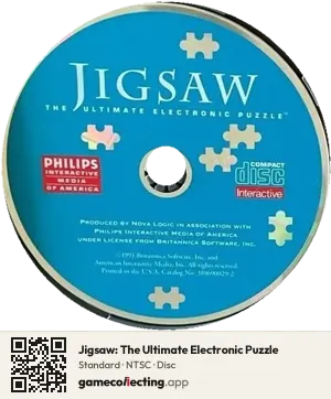 Jigsaw: The Ultimate Electronic Puzzle Philips CD-i, NTSC disc