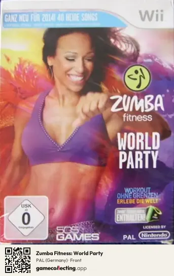 Zumba Fitness: World Party Nintendo Wii, Germany box front