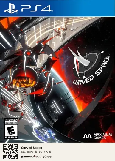 Curved Space PlayStation 4, NTSC box front