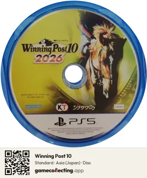 Winning Post 10 PlayStation 5, Asia disc