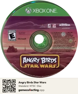 Angry Birds Star Wars Xbox One, NTSC disc
