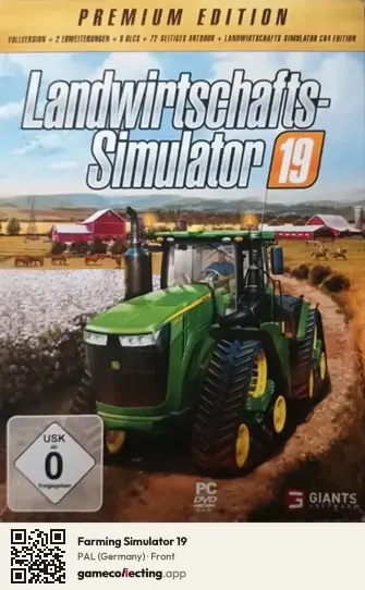Farming Simulator 19 Computer, Germany box front