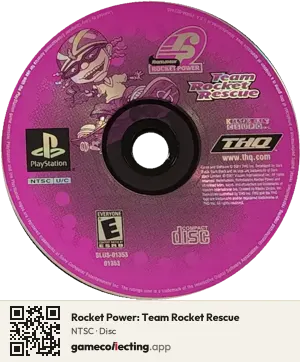 Rocket Power: Team Rocket Rescue PlayStation, NTSC disc