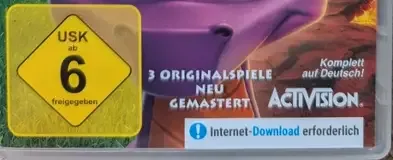 Spyro Reignited Trilogy, the USK square on its front